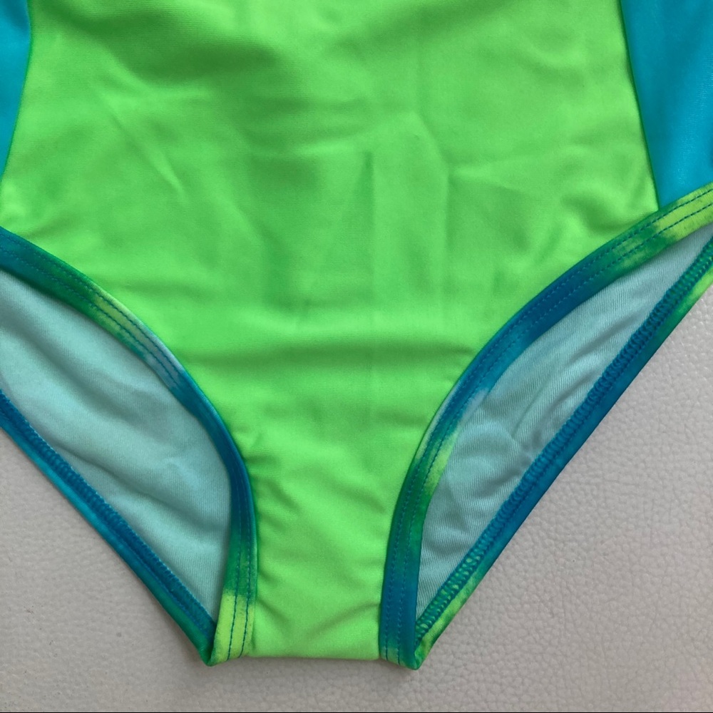 Under Armour cute neon beach UPF30+ one piece swimsuit 4063 - Picture 5 of 7